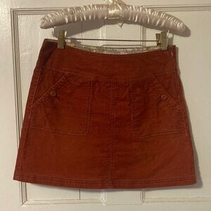 Prana Rust Orange Women's Skirt